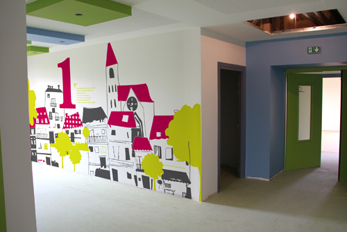 design mural enfant hopital salle5