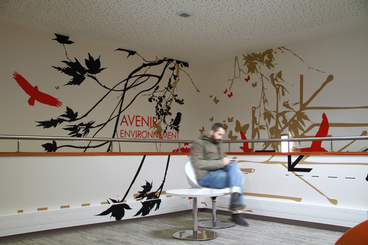 Art Mural > Décoration géante > Couloir > Entreprise