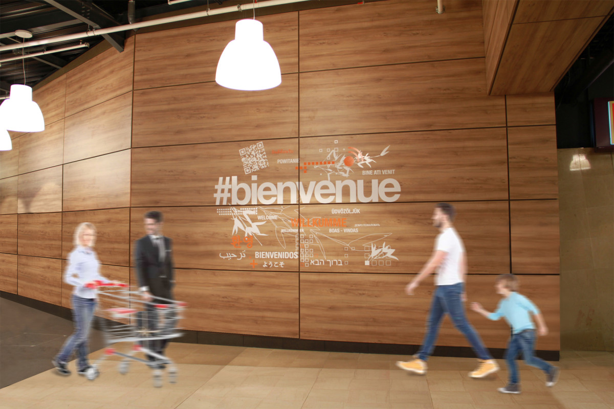 Osmoze - Atelier d'Art mural > œuvre minimaliste et monumentale sur mesure