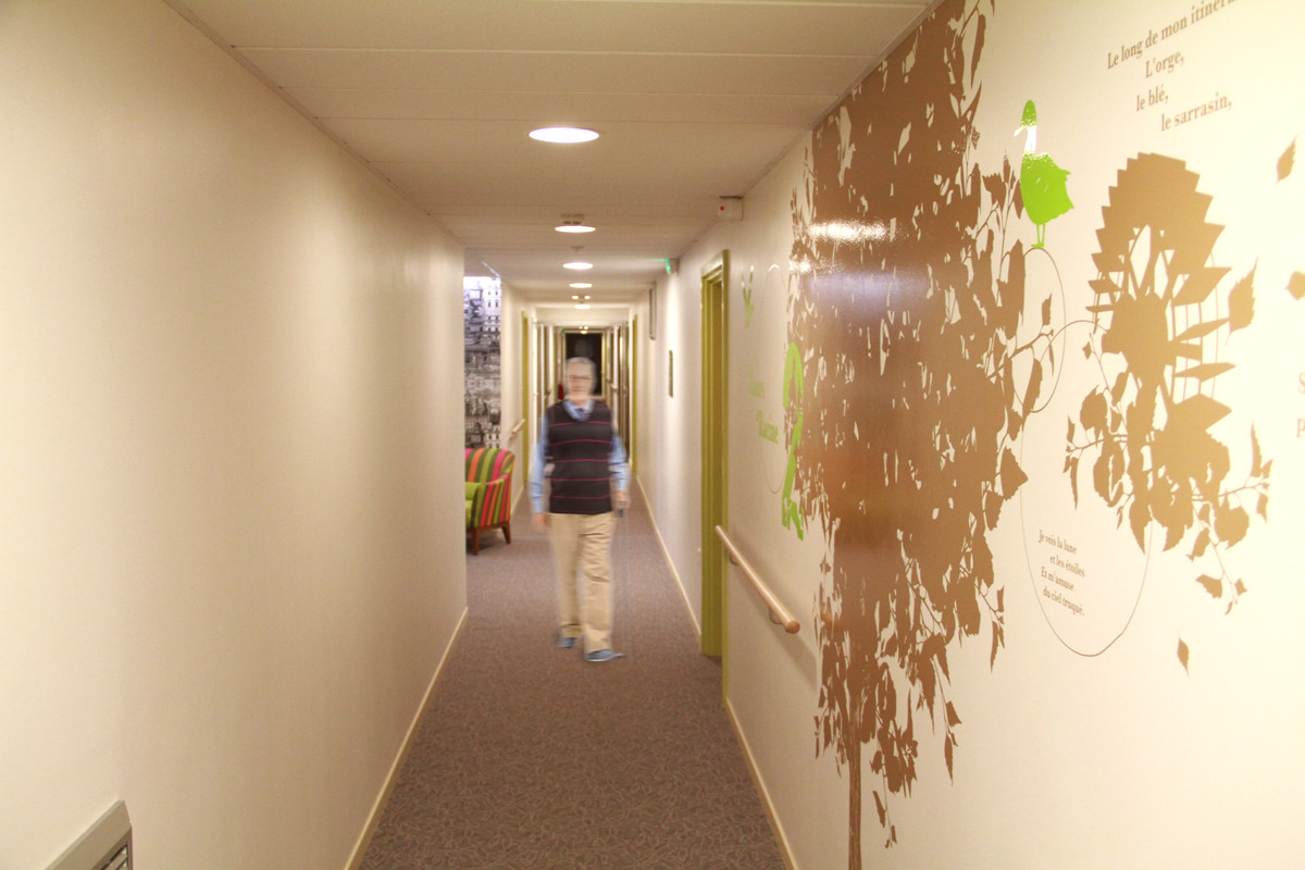design mural art decoration signaletique interieure exterieure creation fabrication ehpad maison de retraite