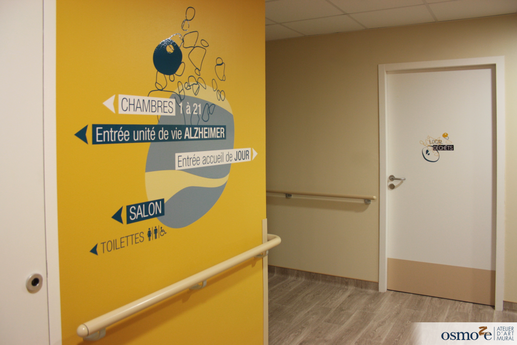 EHPAD EAUX VIVES SIGNALETIQUE