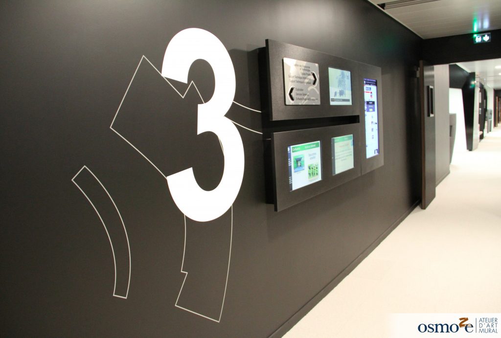 Découvrez l'oeuvre murale d'Osmoze pour le siège mondial d'Euronews à Lyon (69) 20 IMG 0613