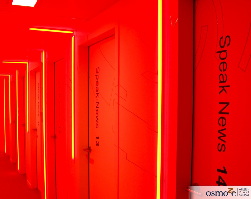 Découvrez l'oeuvre murale d'Osmoze pour le siège mondial d'Euronews à Lyon (69) 27 IMG 0635