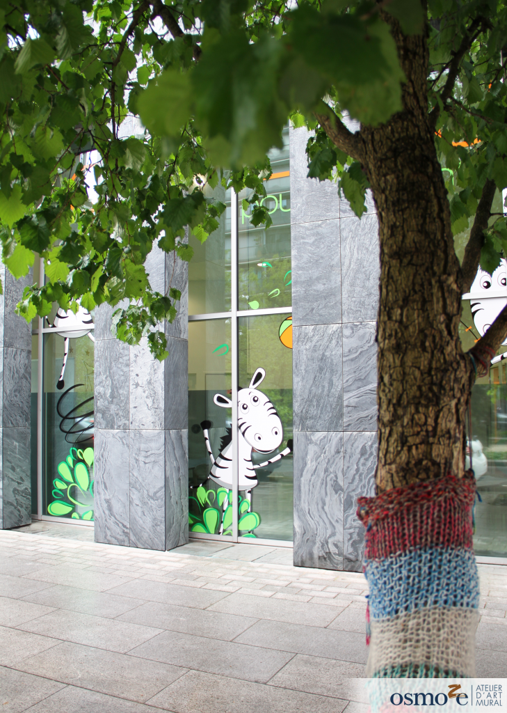 Vitrophanie extérieure 