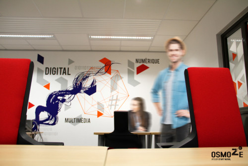 couv-decoration-murale-espace-numerique-evry-ref Décoration Accueil Géante > Mur Digital > Espace Coworking La Fabrik > Evry