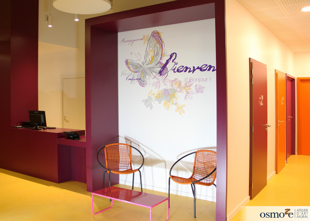 Une association d'aide aux personnes en situation de handicap sublimée par notre art mural à Mulhouse 15 fresque de bienvenue