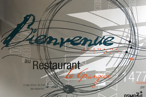 Décoration Murale > Cage Escalier > Restaurant Entreprise La Poste Dijon hall decoration restaurant entreprise
