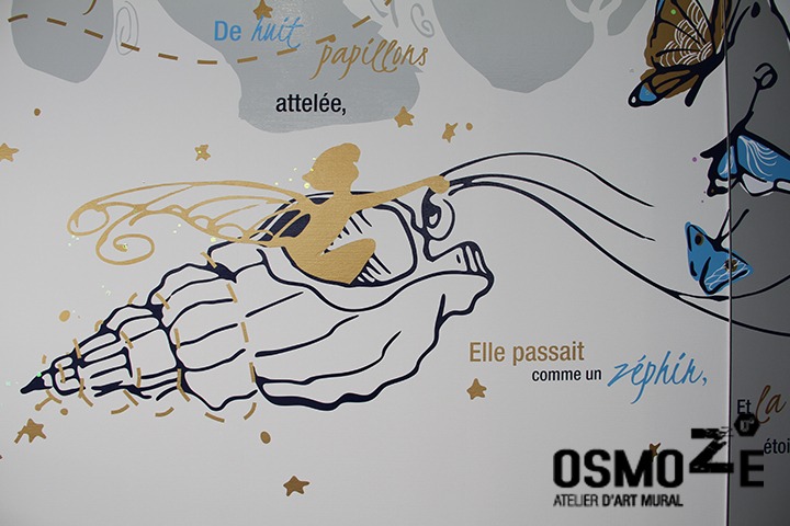 Décoration murale pour le service Néonatalité de l&rsquo;hôpital Nord Franche Comté