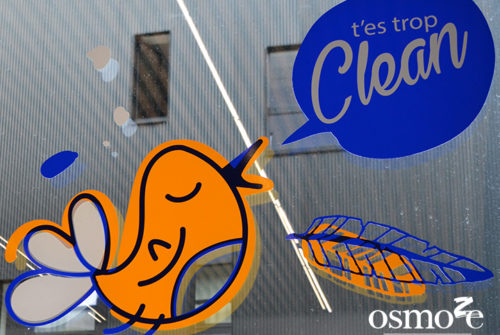 Décoration murale et signalétique artistique > Décoration et signalétique murale design> Crous Versailles Orsay > Résidence Eileen Gray > Buanderie Décoration murale et signalétique artistique > Décoration et signalétique murale design> Crous Versailles Orsay > Résidence Eileen Gray > Buanderie