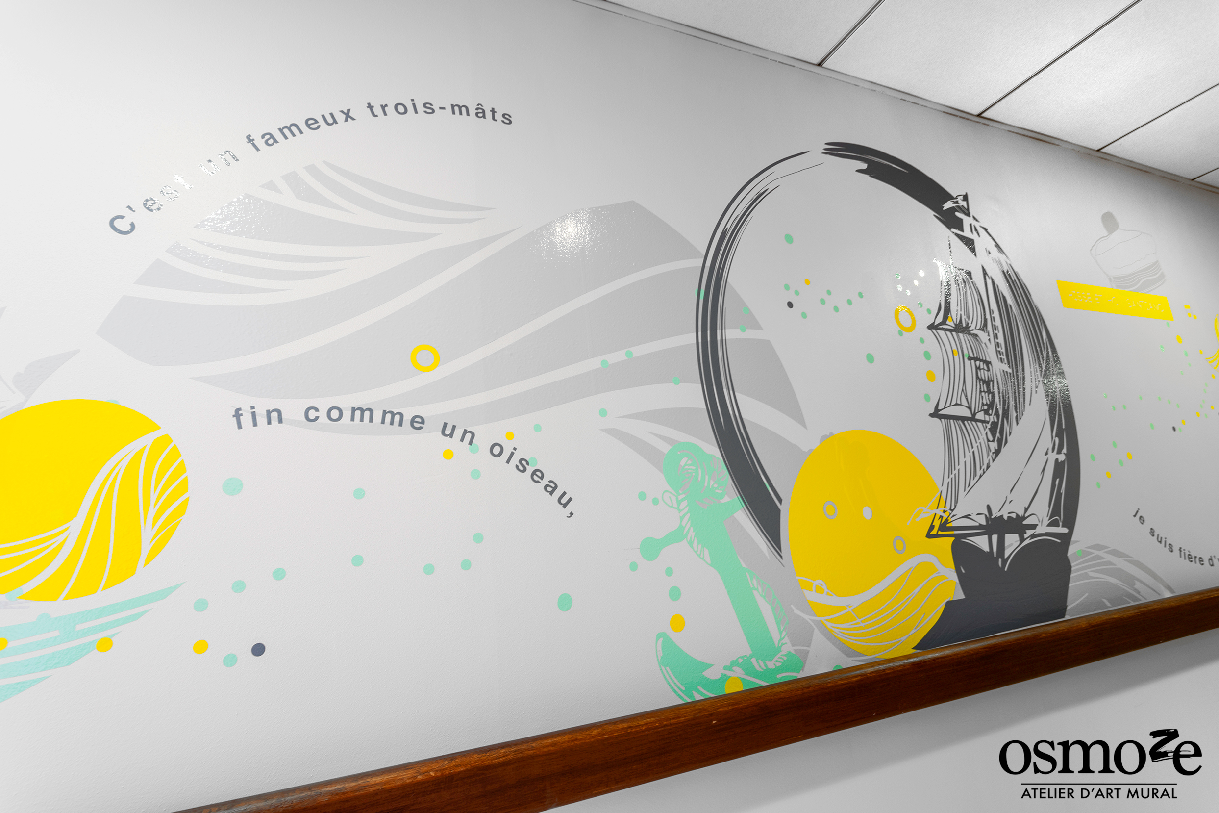 Osmoze > Ehpad katrine labouré > Décoration murale > Bateau
