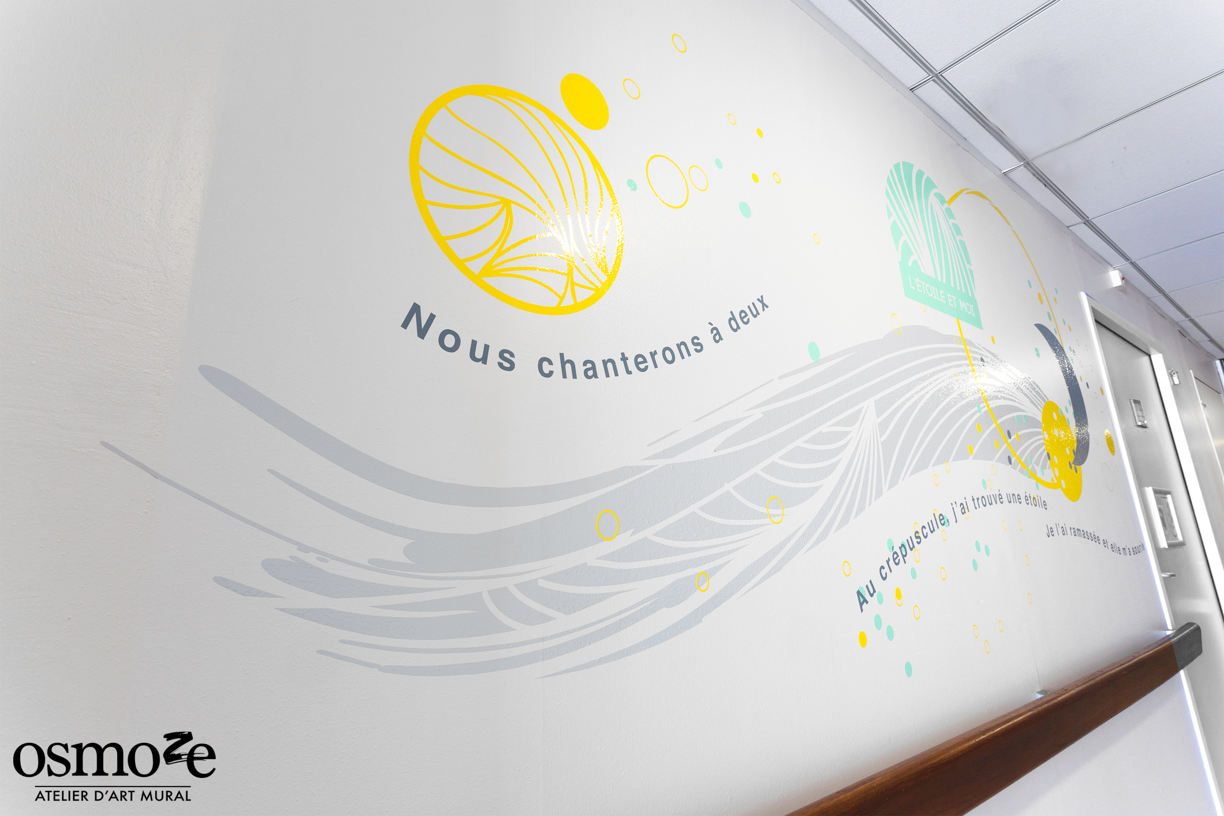 Osmoze > Ehpad Katrine Labouré > Décoration murale > Etoile