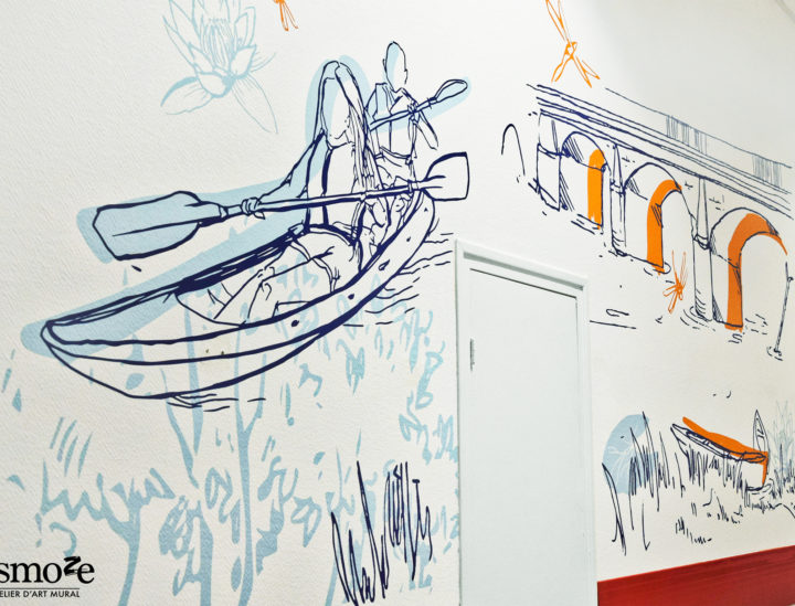 Décoration murale Ehpad Chateauroux > Pont Osmoze > Décoration murale > Ehpad Chateauroux > Pont