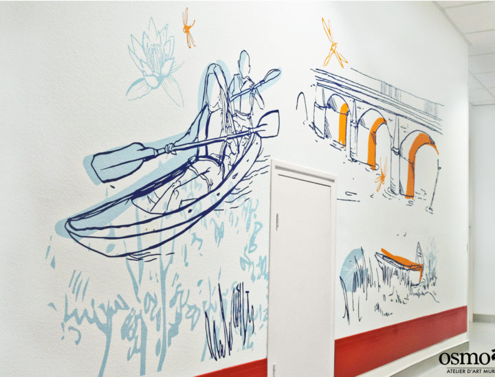Décoration murale Ehpad Chateauroux > Kayak Osmoze > Décoration murale Ehpad > Ehpad Chateauroux > Kayak