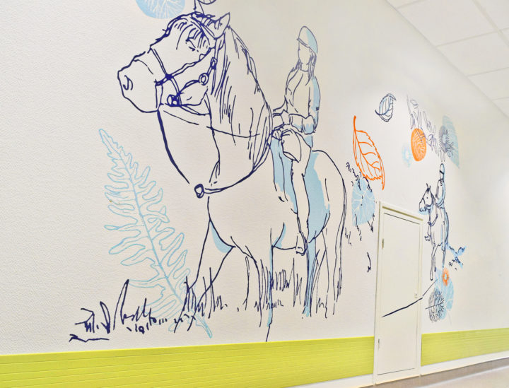 art mural > Ehpad Chateauroux > Chevaux Osmoze > Décoration murale > art mural > Ehpad Chateauroux > Chevaux