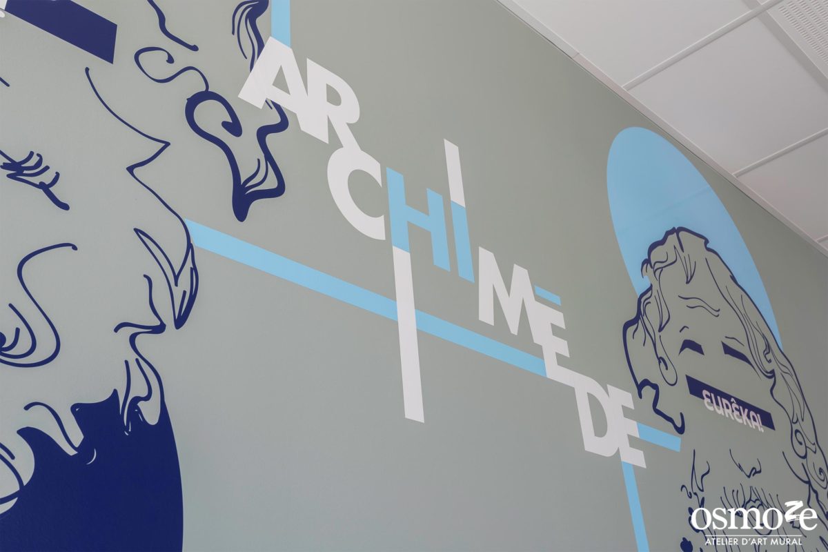 Fresque murale CROUS Lyon