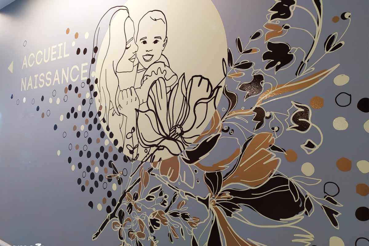 Signalétique hôpital clinique - Ch Versailles