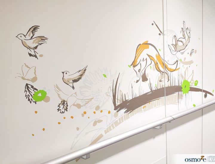 Décoration murale hôpital enfants > MGEN