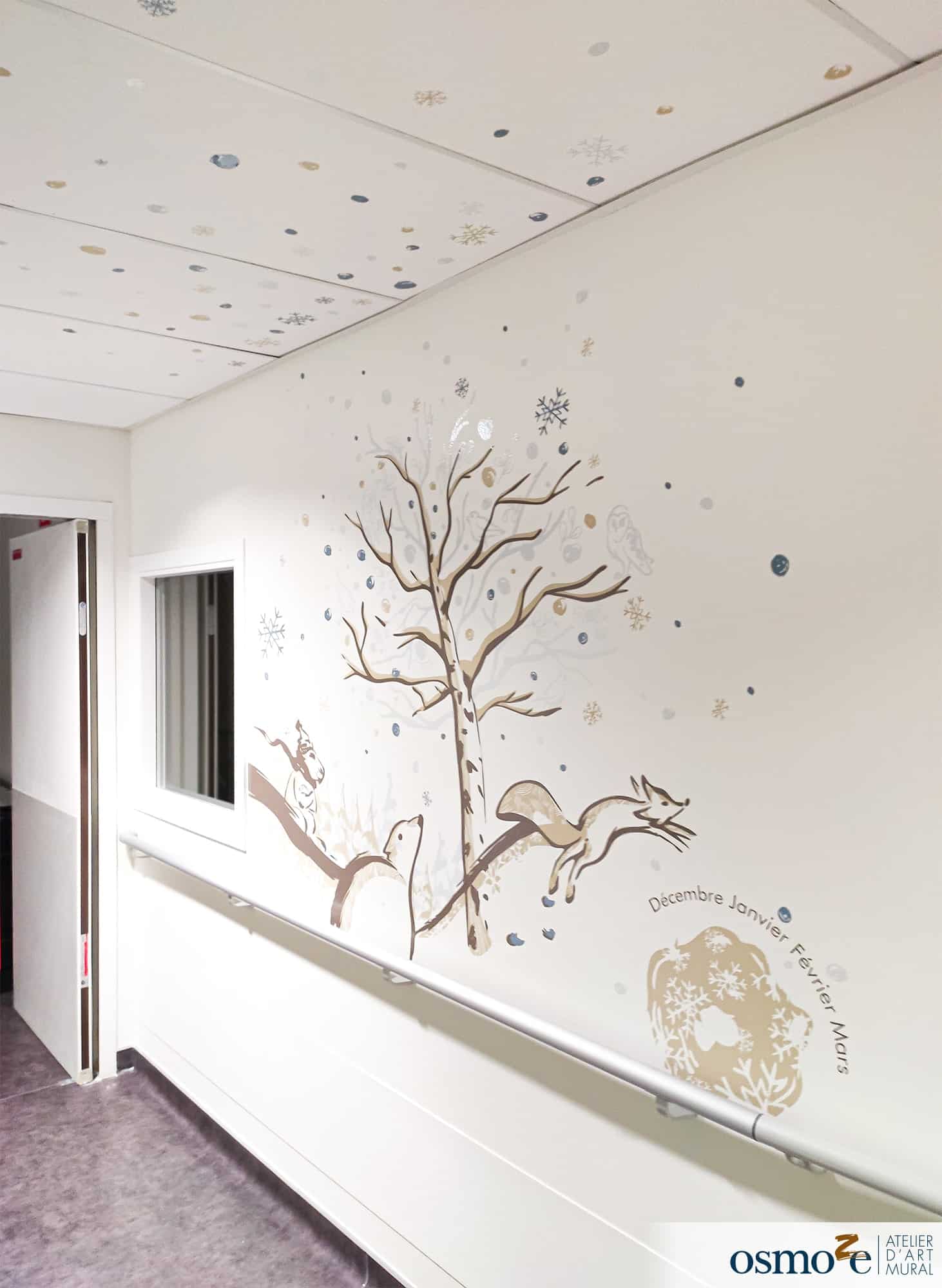 Décoration murs et plafonds hôpital > MGEN