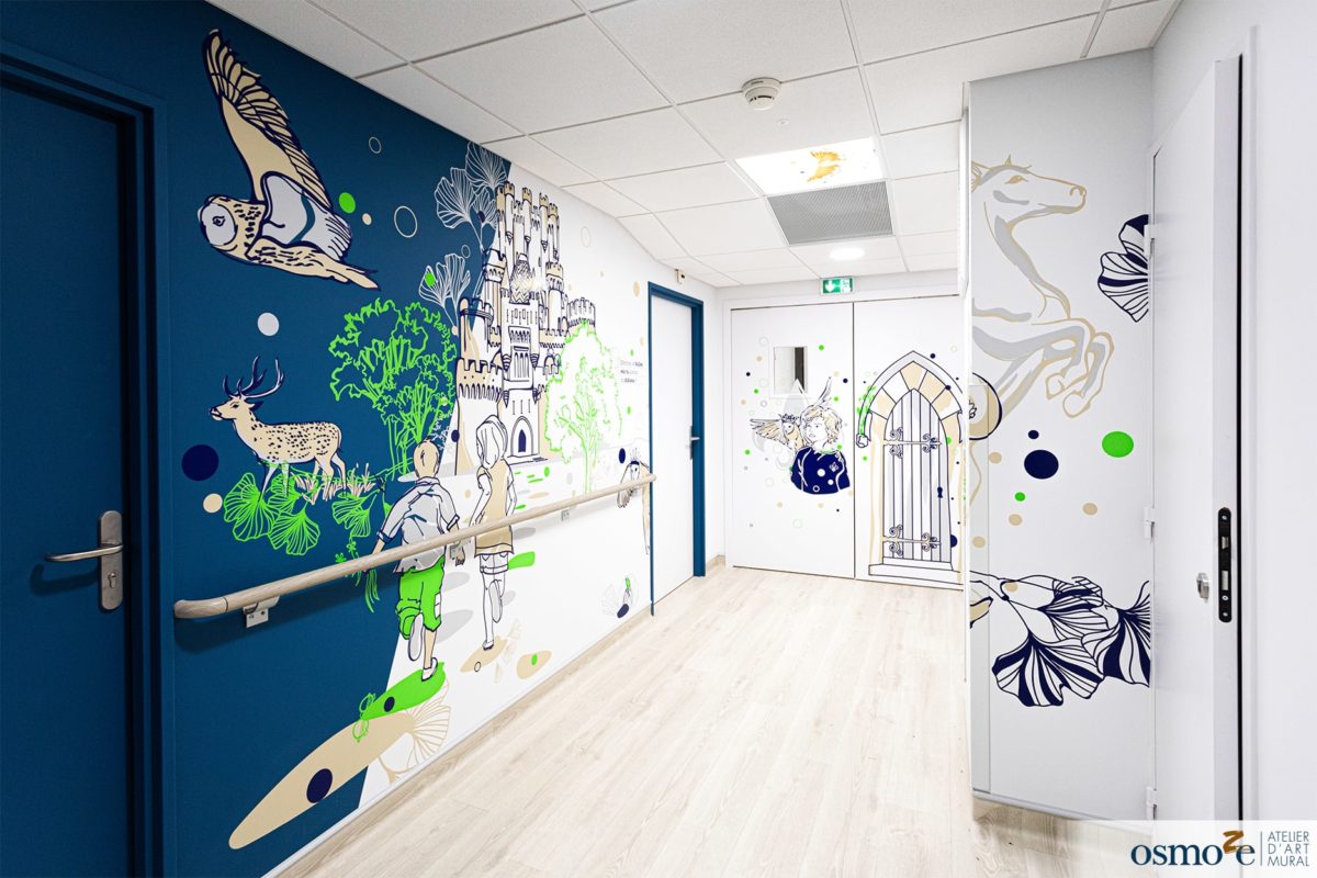 Décoration hôpital enfants > CHU DIJON