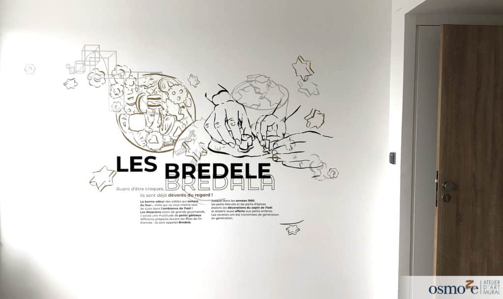 Décoration murale et signalétique artistique > Décoration murale design > CROUS > PAUL APPELL > OSMOZE