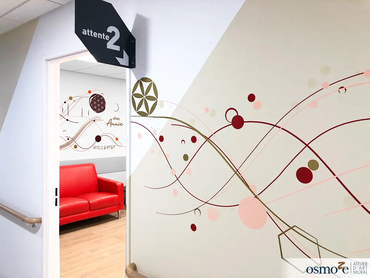 Fresques murales Hôpital de l’enfance CHU de DIJON (21)