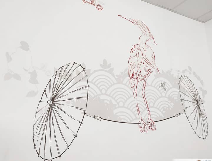 RESEAU ODE OSMOZE DECORATION MURALE 2