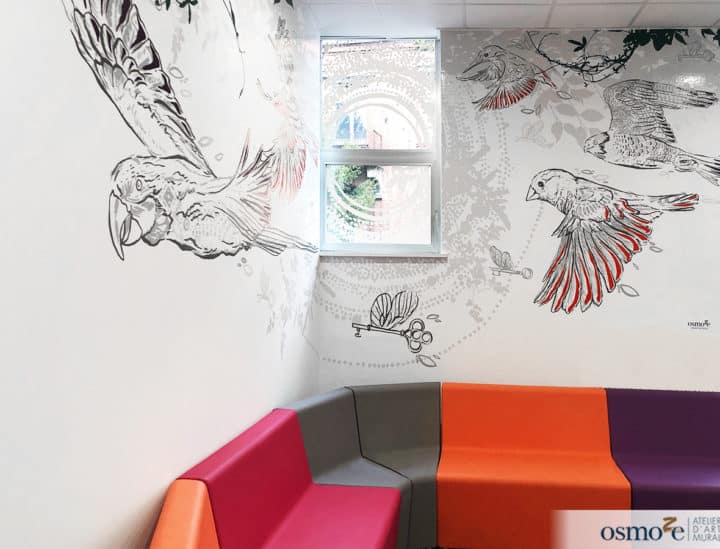 RESEAU ODE OSMOZE DECORATION MURALE 5