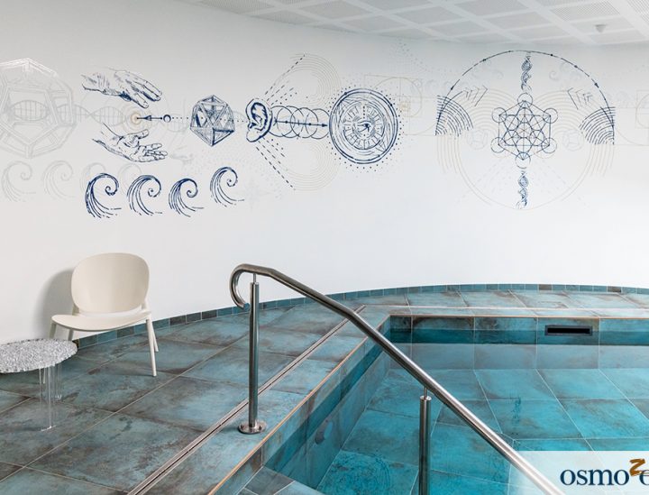 Décoration murale - Centre de thérapie Atlantis - by Osmoze