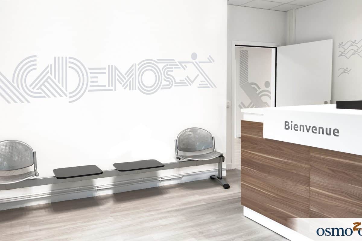   Décoration murale dynamique et jeux de ligne – Direction Départementale de la Jeunesse et des Sports (57)  