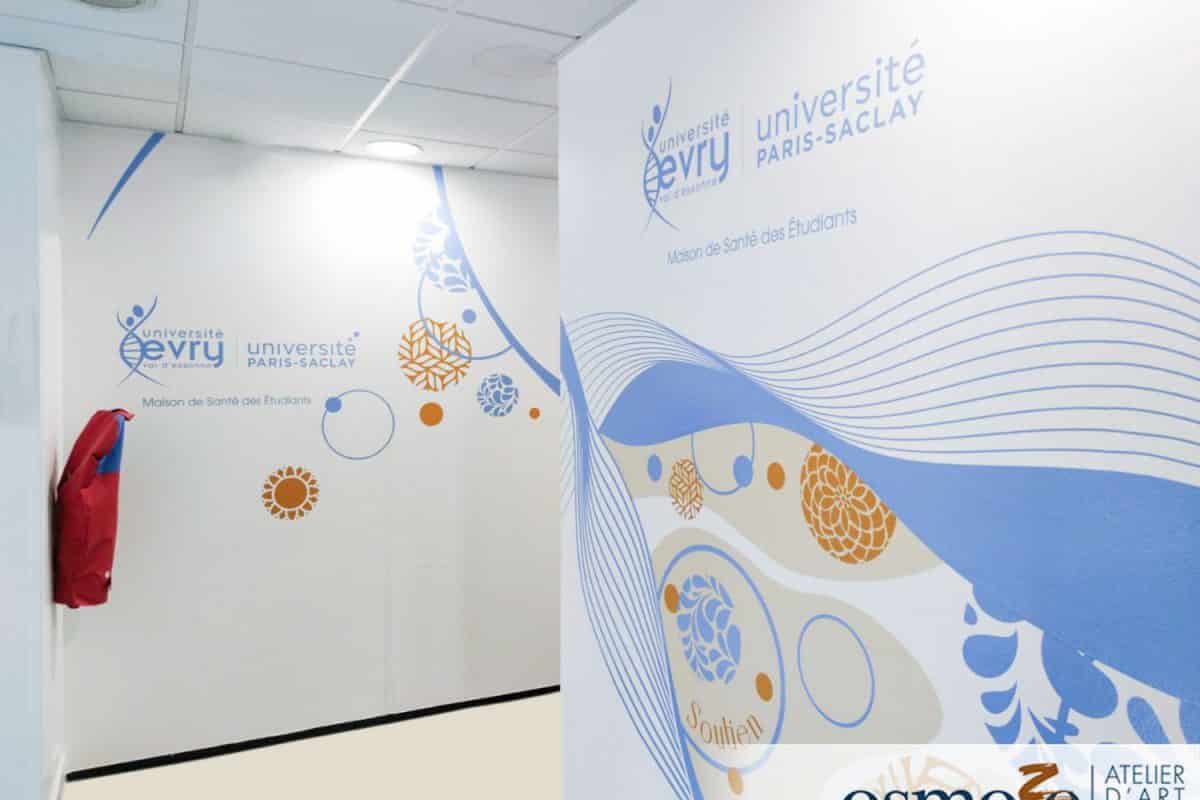   Une déco artistique pour l’espace co-working / jeunesse de la ville d’Evry !  