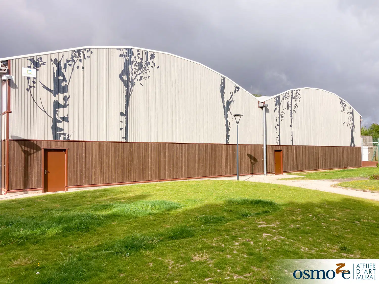 FRESQUE MONUMENTALE POUR LE TENNIS CLUB D’YVETOT, ROUEN (76)