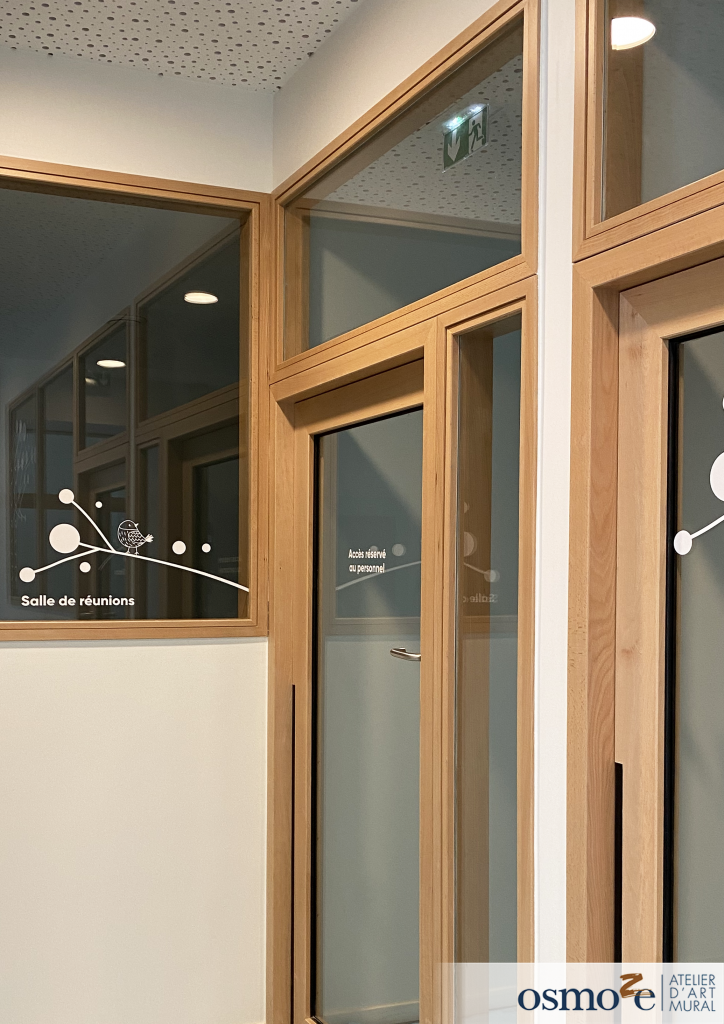 Décoration sur-mesure pour la crèche Les Fauvettes, Paris (75) 9 RDC Salle reunion