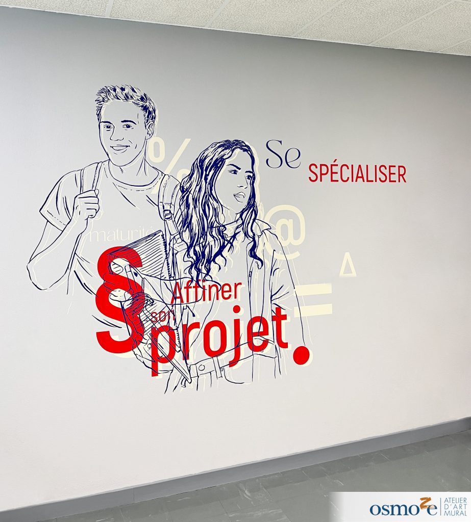 decoration fresque murale "projet"