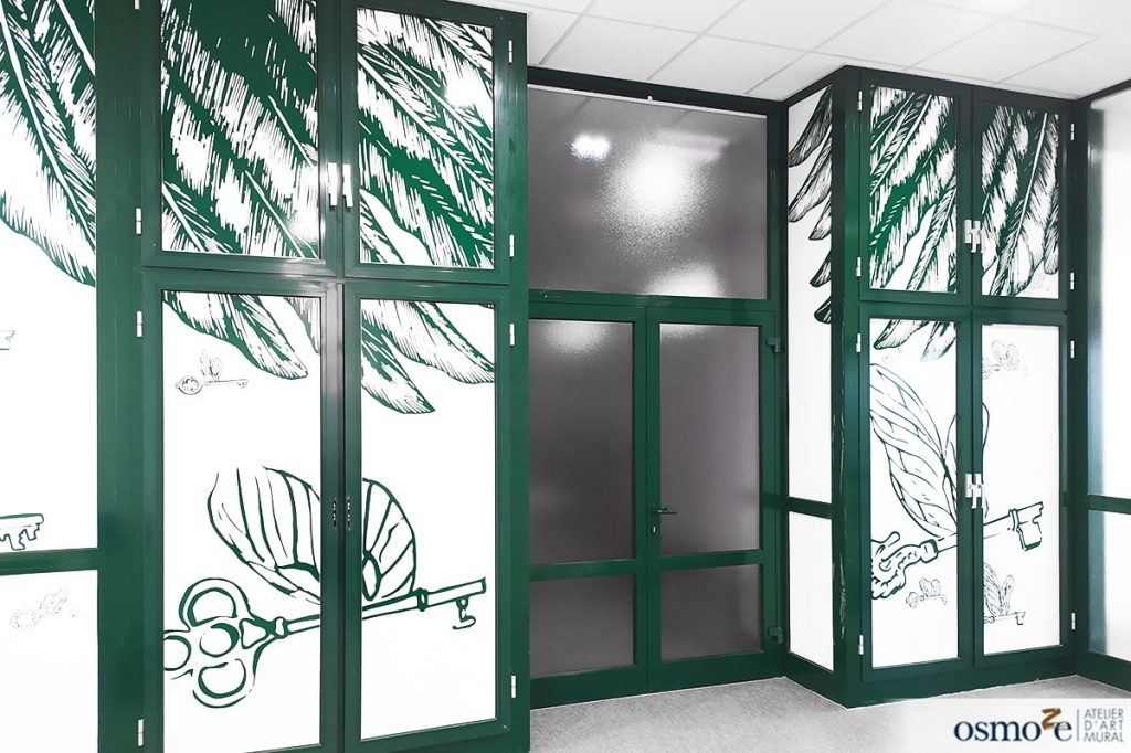RESEAU ODE OSMOZE DECORATION MURALE 6