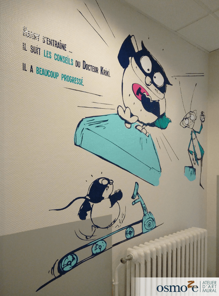 Une ré-éducation et une décoration supersoniques... pour les enfants du centre Paul Dottin près de Toulouse. 13 image000000 6