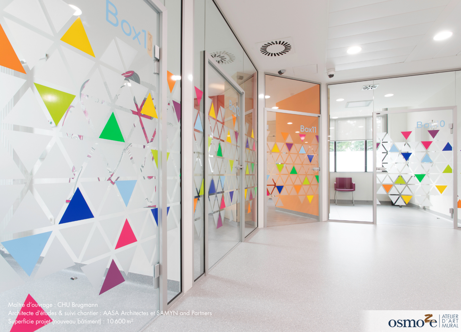 Vitrophanie dynamique et storytelling à l’hôpital d’enfant HUDERF