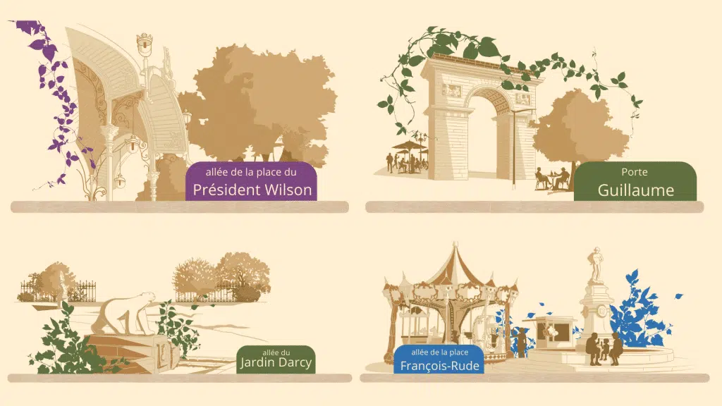 À Dijon, le décor est planté : Osmoze habille les murs du nouvel Ehpad Champmaillot (21) 11 Signalétique ehpad pour l'ehpad de champmaillot