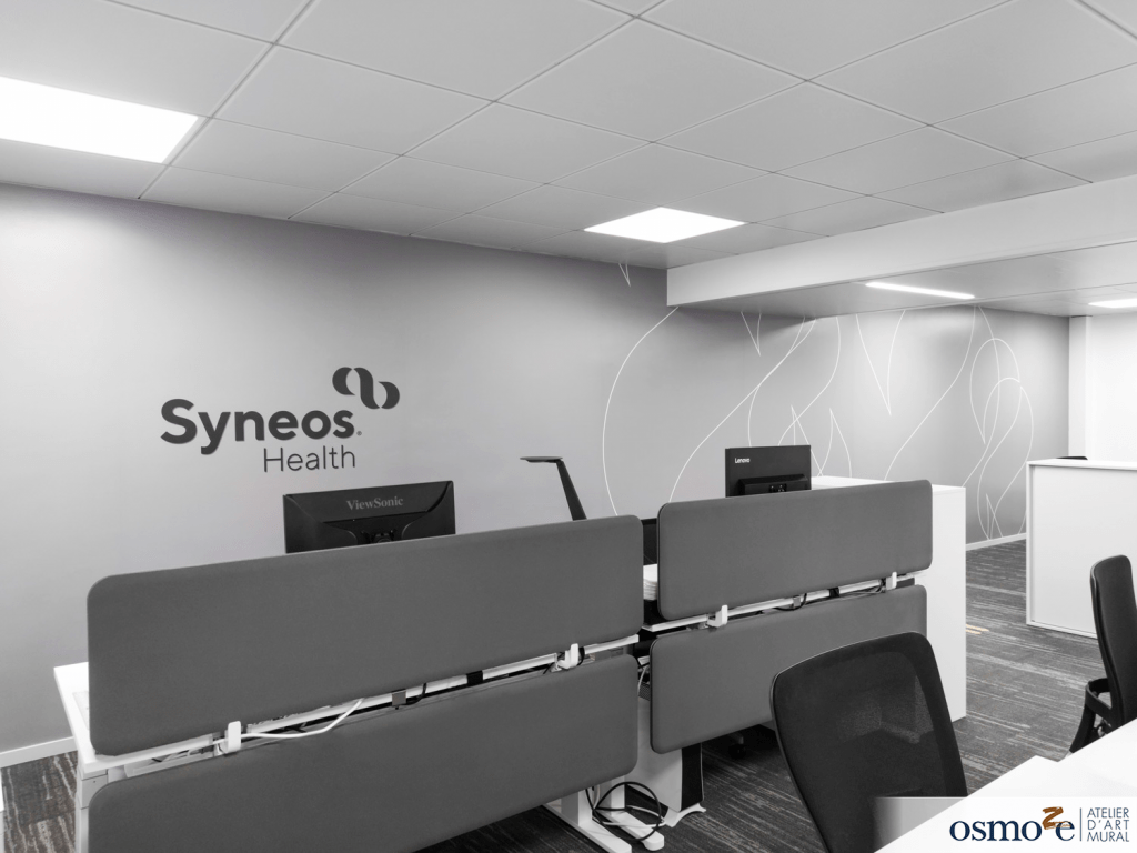 Syneos Health France (Paris 75) : une nouvelle décoration signée Osmoze voit le jour 14 sticker decoratif bureau syneos