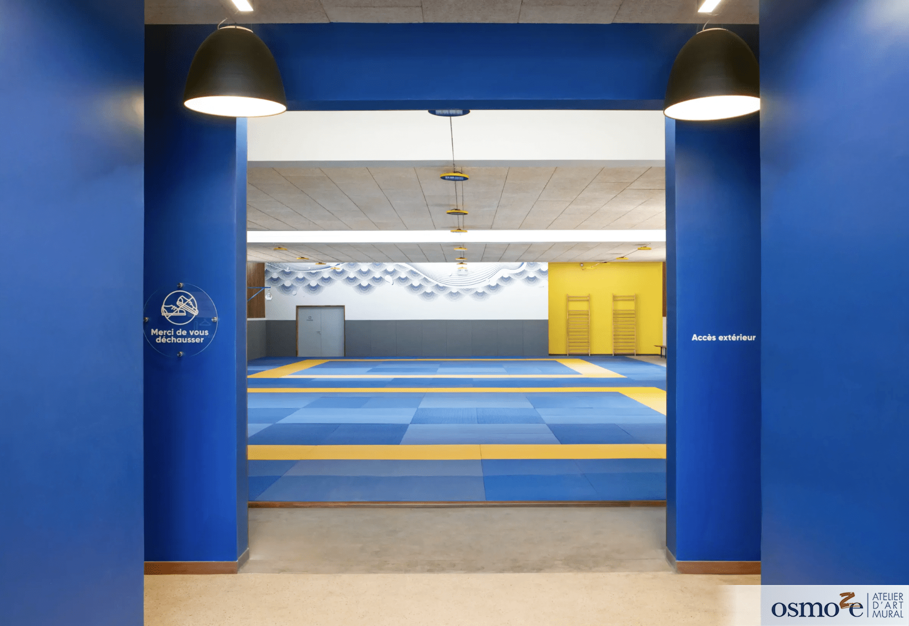 Centres sportifs : l’art mural se met au service de la performance