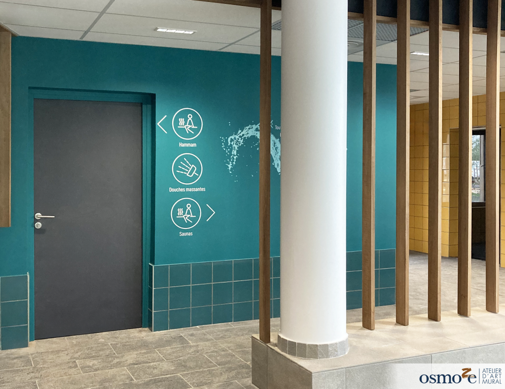 Pictogrammes de signalétique murale