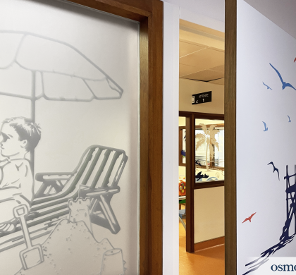 Le Centre Hospitalier de Limoges (87) repense entièrement la décoration de son service pédiatrie