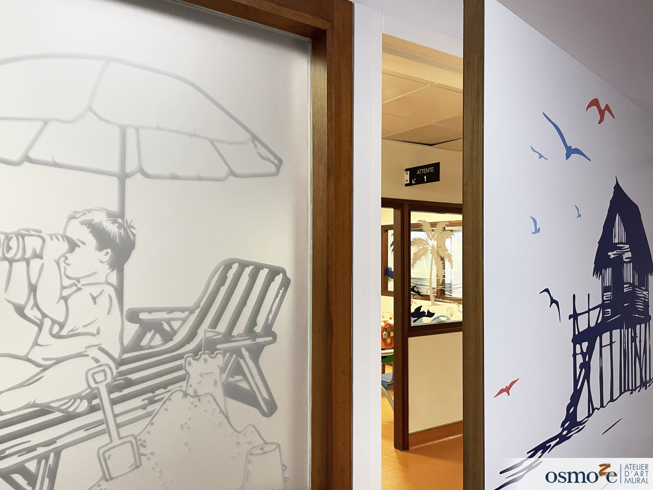 Le Centre Hospitalier de Limoges (87) repense entièrement la décoration de son service pédiatrie