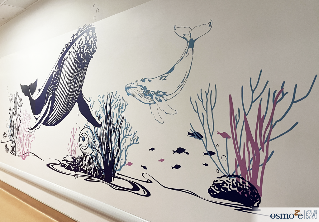 Immense fresque murale 