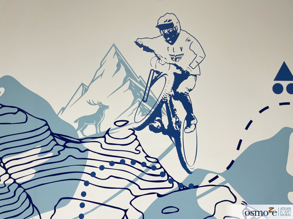 Osmoze met son art mural au service du Centre Hospitalier public de Hauteville (01) 36 IMG 3365 1