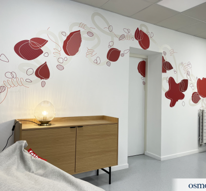 Une salle de repos entièrement redesignée pour le personnel soignant du CH Hauteville (01)