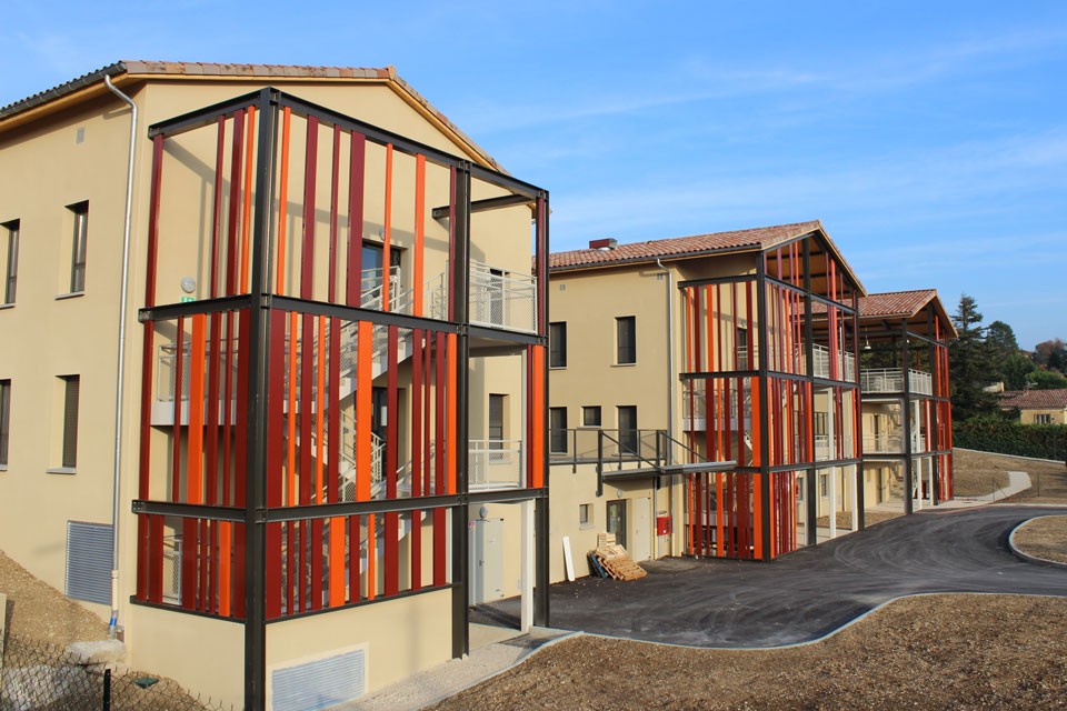 Bâtiment extérieur de l'association 