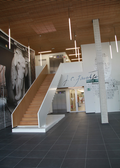 decoration murale sur mesure carlsberg centre recherche et developpement